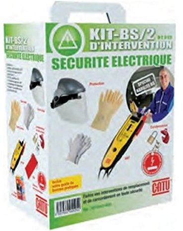 kit de protection - petite intervention - nfc18510 - catu kit-18510-bs/2