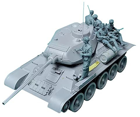 Border Model BT-027 T-34/85, Composite Turret, 112 Plant mit mit 5 Resin Figures Modellbau Maßstab 1:35