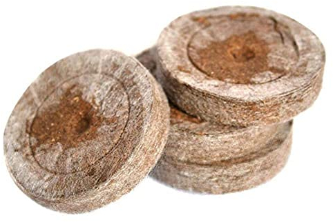 ZXCVWWE Bloques de tierra para germinación de plántulas de 30 mm, bloques de nutrientes para plántulas, suministros comprimidos, pellets de turba, jardín para plantar tierra