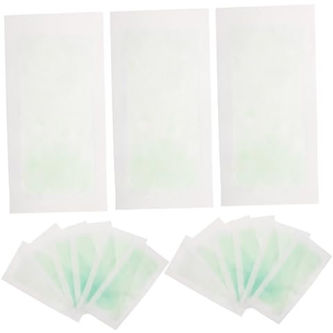 minkissy 30stücke Körperwachsstreifen Haarentfernung Wachs Vliesstoff Körperhaarentfernung Wachsstreifen Entfernung Für Frauen Gesichtshaare Kinnhaare Entfernung