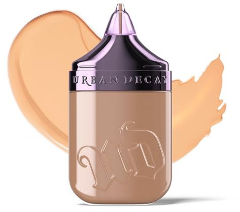 Urban Decay Face Bond Self-Setting Waterproof Foundation, Medium Coverage, Natural Matte Finish, 3% Niacinamide Serum Improves Skin Texture Feel, Transfer-Resistant, Sweat-Proof, Blurs Skin - Shade 10