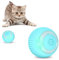 JOAAZAR Katzenspielzeug Elektrisch Katzenball mit LED Licht, Katzenball mit LED-Licht, 360 Grad Rollbal Interaktives Katzenspielzeug Ball, USB Wiederaufladbares Interaktives Ball