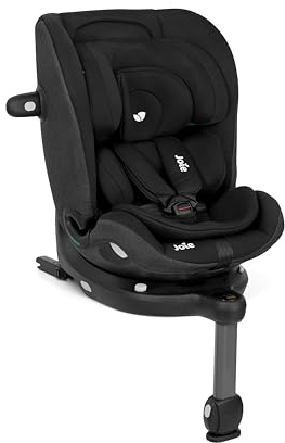 Joie i-Pivot Grow i-Size Siège auto rotatif à 360° de la naissance au rehausseur R129 (de la naissance à 10 ans environ, 40 cm - 135 cm) - schiste