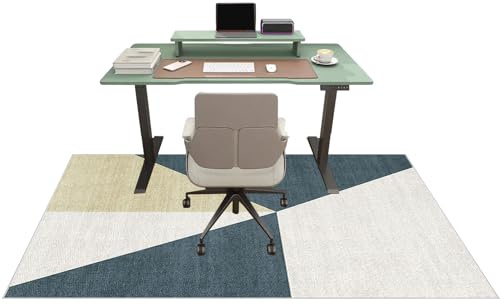 Tehocwiz Tappetino per Sedia a Rotelle, Tappetino Gaming Pavimento, Tappetino per Sedia da Ufficio, Tappeto Multiuso Tappetino di Protezione, Tappeto Salvapavimento, Tappeto Sedia Gaming 120 x 150 cm