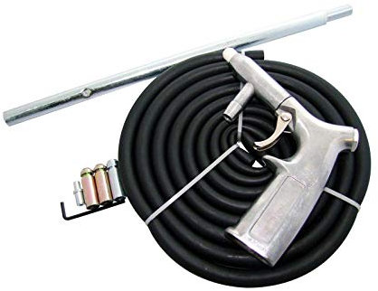 Dapetz ® Air Sand Blaster Kit Blasting Grit Shot Sandblaster Siphon Feed Blast Gun Kit Rust Remove High Speed Removal Tool with 10Ft Syphon Hose and Hex Key Wrench