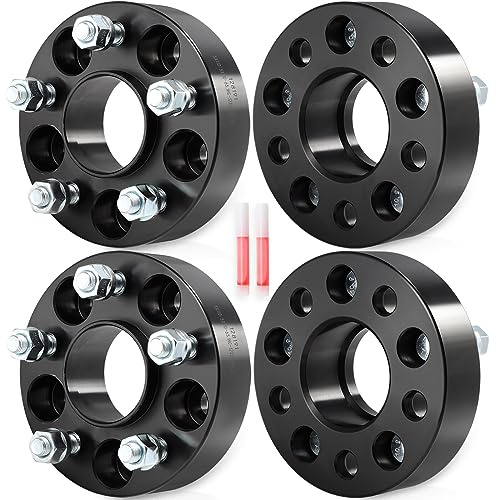 ECCPP 4PCS 5x110 to 5x110 Wheel Spacers Hub Centric 1.5 (38mm) 5 Lug fit for Jeep Compass 2017-2023| for Jeep Renegade 2015-2023| for Dodge Dart 2013-2016