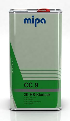 MIPA 2K-HS-Klarlack CC 9 schnelltrocknend hochglanz Autolack Lack 5 Liter