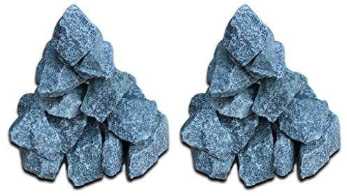 qohoio Sauna Stones 30kg,Sauna Salt Chunks Sauna Stones Salt Crystal Sauna Accessories for Sauna heaters Sauna Infusion Salt Stones Pieces