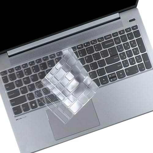 Tangentbordsskydd för 2024 2023V15-serien 15,6 tum, IdeaPad 1/IdeaPad 1i 15,6 tum bärbar dator 15ADA07 15IAU7 15ALC7 15IJL7, IdeaPad 1 15IGL7 15,6 US tangentbord hudvänlig TPU