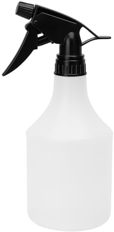 Spray Bottle 1 Litre Large Capacity Heavy Duty Plastic Adjustable Trigger Sprayer for Home Cleaning Gardening Lawn Plant Care Fine Mist and Stream Multi Purpose Water Spray Bottle