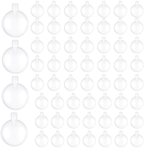 Yolev 60 pezzi Squeakers per giocattoli interni, 30 mm Dog Squeakers sostituzione, EVA trasparente Pet Toy inserti