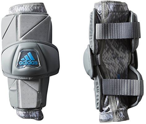 adidas Performance EQT Berserker Lacrosse Arm Guard, Onyx Grey, X-Large