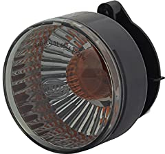HELLA 2BA 009 001-001 Blinkleuchte - Halogen - 12V - Einbau/Schraubanschluss - Lichtscheibenfarbe: grau - links/rechts/hinten - Menge: 1