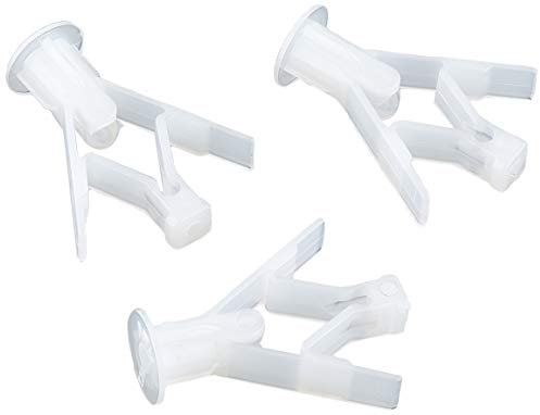 Sysfix 2162100 Taco fijación alas HAV, para Paredes Tipo Carton/Yeso, 8 x 35 mm, Set de 100 Piezas