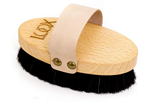 LUQX Ionic Body Brush Massagebürste, Klosterbürste Body Ionic Brush