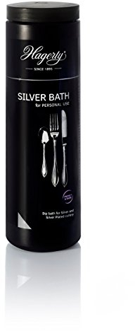 Hagerty Silver Bath Baignoire d'immersion avec protection anti-ternissement pour argent ou métal argenté avec panier d'immersion 580 ml