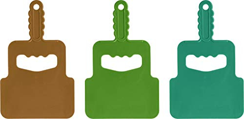 OFXDD Ventole in plastica per barbecue, confezione da 3, ventilatore a mano per grill, ventilatore a carbone per barbecue