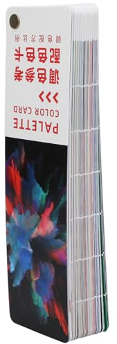 OFFSCH Paint Mixing Guide Chart 385 Shades Palette Reference Card for Artists DIY Crafts Colour Matching Tool and Mixing Formula Card for Painting and Art Supplies
