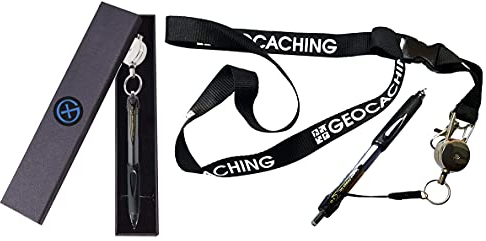 All-Weather Power Tank Tolles Geocaching Geschenkset Anfänger Powertank Kugelschreiber Lanyard Zip Set