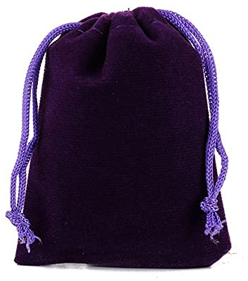 Generic 30 * 40cm 6Pcs Samtsäckchen Groß Schwarz mit Kordelzug Portable Samtbeutel Schmuckbeutel Tunnelzug Schmuck Beutel Geschenksäckchen Samtbeutel mit Kordelzug Tunnelzug Schmuck Beutel