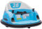 AIYAPLAY Kids Bumper Car, 360° Rotation 12V Waltz Car, Battery Powered Ride-On Toy with Remote Control, Dual Joystick, Music, USB, LED Lights, Horn, for Ages 1.5-5 Years, Blue