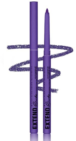 Gel Eyeliner Wasserfest,Creme Schimmernder Matter Bunt Eyeliner Pen Purple,Lang Anhaltend Wischfeste Eyelinerstift,Ultrapigmentiert Multichrome,Schnell Trocknend,Makeup Gift For Women Vegan-06