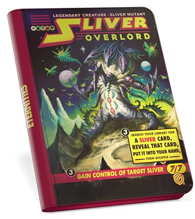 Ultimate Guard - Zipfolio 360 Xenoskin - Magic: The Gathering - Edge of Eternities - Sliver Overlord