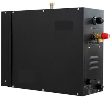 Generador de ducha de vapor, calefacción segmentada y ajuste de temperatura, drenaje automático, sistema de hogar de lujo para el hogar (4,5 kw)