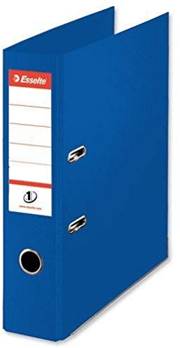 Esselte No. 1 VIVIDA Kanzleipapier Kunststoff Aktenordner, 75 mm, blau, 1 Stück