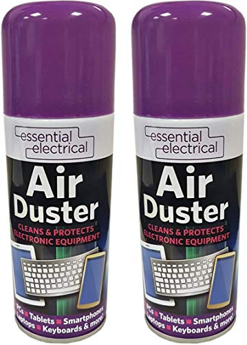 SDMAX Compressed AIR Duster Spray CAN for Cleaning Music Instruments, Laptop, Keyboard, Computer, Camera, Phones, Printers Cleaner Spray - Pack of 2