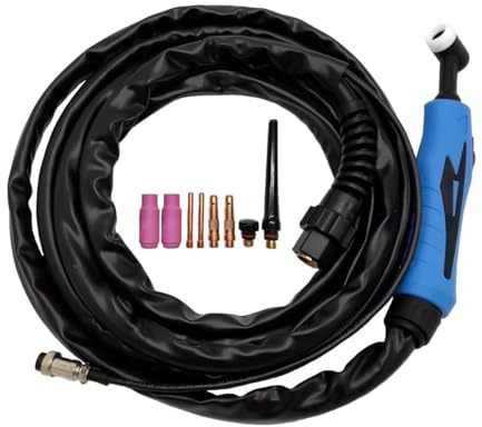 WP17F TIG Welding Torch Flexible Head Gas HF HIGH Frequency Trigger WP17 KIT 4m