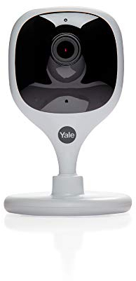 Yale SV-DF7I-W_EU Smart Living SV-DFFI-W Yale WiFi-Kamera für den Innenbereich - HD1080p, Live-Stream, In-App-Steuerung, Konversation in Echtzeit