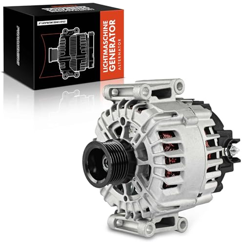 Frankberg 1x Alternator Compatible with C-Class W204 180-250 2.1L 2008-2014 C-Class Coupe C204 220 250 2.1L 2011-2014 C-Class T-Model S204 200 220 250 Replace# 0009060401