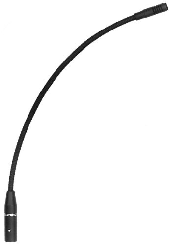 Astatic by CAD Audio 827A-17 22″ Cardioid Condenser Mini Gooseneck Microphone – Speech-Tailored Response, XLR Quick-Mount, Windscreen