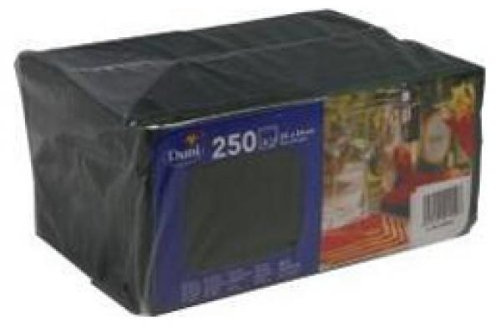 Duni 250 Zelltuch Servietten Dunkel-Blau 24cm x 24cm