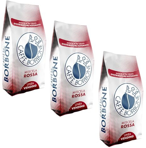 3 KG CAFFE IN GRANI BORBONE QUALITA' ROSSA