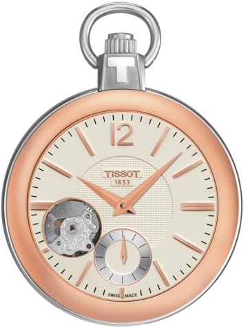 Tissot Herren Analog Automatik Armbanduhr T-Pocket Skeleton