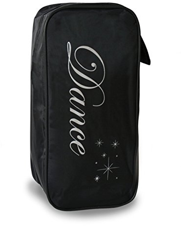Roch Valley Black Dance Shoe Bag