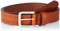 JACK&JONES ACCESSORIES Herren JACNICK Leather Belt Gürtel, Cognac, 80