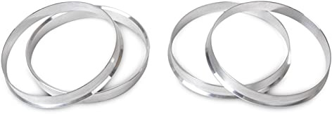 Joint De Moyeux,Bagues De Centrage 4pcs Anneaux De Moyeu En Aluminium |72.6mm HUB À 74,1 Mm Wee Utilisation Adaptée Pour BMW 1 3 4 5 7 Série X1,X3,X4,X5,X6