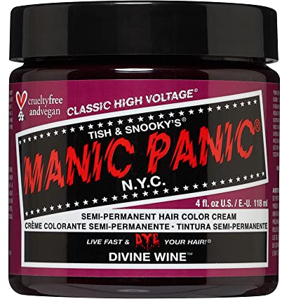 Manic Panic Divine – Vino vegano, cruelty-free e vibrante, 118 ml