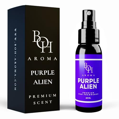 ALIEN - Profumo per auto e deodorante per interni, neutralizza gli odori in auto, profumo per auto con il proprio profumo, accessori per interni auto, 60 ml