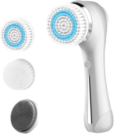 FRCOLOR Dispositivo De Limpieza Facial Eléctrico Masajeador y Cepillo Facial Para Para Mujeres y Niñas Casa