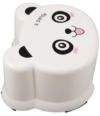 PRETYZOOM Tabouret Léger et Mignon pour Tout-Petit en Plastique Antidérapant pour L'apprentissage Propreté en Salle de Bain