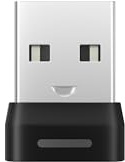 SHOKZ Loop 120 USB-A Adaptador Inalámbrico, Dongle para OpenComm 2/OpenComm 2UC 2025 Auriculares Bluetooth Mejorados, Experiencia de Usuario Fluida para PC/Mac de Escritorio y Portátil, Plug and Play