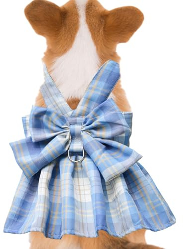 Ensemble de harnais pour chien et chat | Harnais pour chien et chat | Harnais pour chien avec nœud papillon, confortable et élégant pour chiens et chats