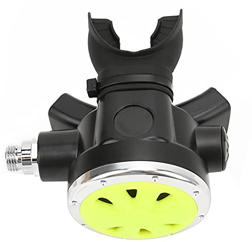 CHICIRIS Keep Buceo Regulador de Respiración Secundario Subacuático, Material ABS, Reductor de Presión Ajustable para Snorkel y Buceo