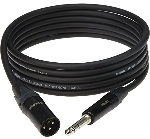 Klotz - Kabel XLR/Klinke XLR 3p männlich – Klinkenstecker 3p / Neutrik / M1MS*B 10m