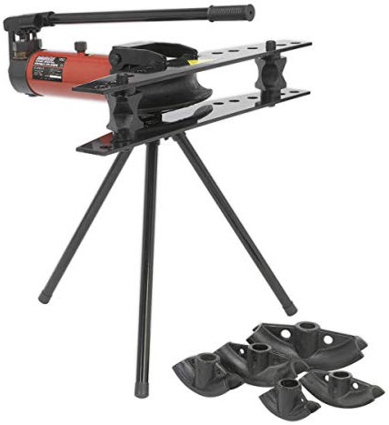 Sealey Pbs90 Industrial Hydraulic Pipe Bender with Stand 9Tonne