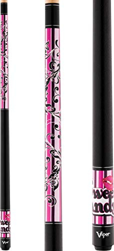 Viper by GLD Products Underground 58 2-Piece Billiard/Pool Cue, Sweet Candy, 19 Ounce (50-0654-19)